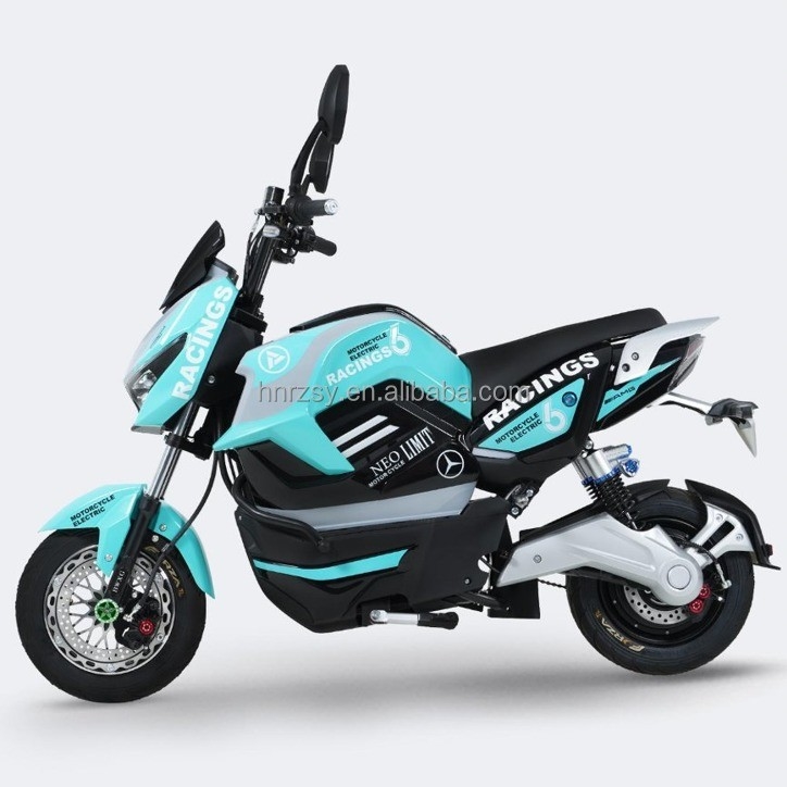 Melhor 72v 3000w Motocicleta Elétrica 2 Pessoas Motoped Scooters Elétricos Velocidade do motor 45km/h Amostra 1 peça