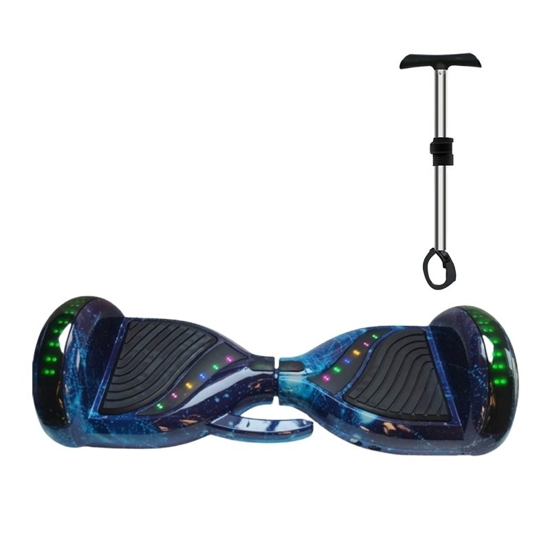Tipo eletrônico Smart LED Light Motor Self Balancing Scooter Elétrico Skateboard para Crianças 6-12 350W Motor sem escova