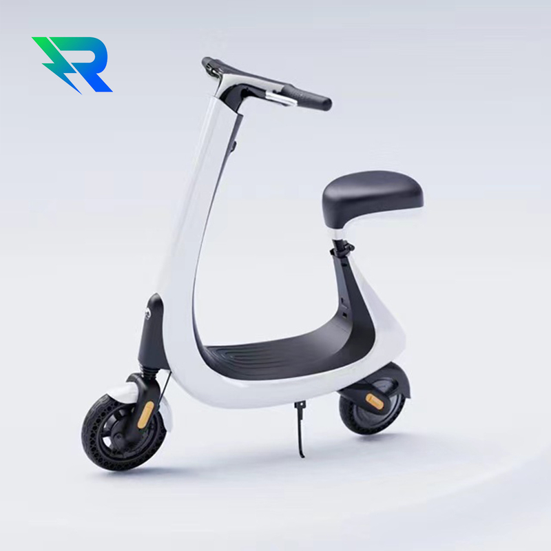 Assento confortável Luzes de corrida e holofotes 55Km/h Velocidade 8-Inch Dual Drive Scooter Elétrico com Bluetooth