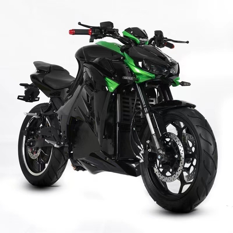 Motocicletas de corrida Máxima velocidade 80km/h 72v Motocicletas elétricas 3000w Motocicletas elétricas de alta potência