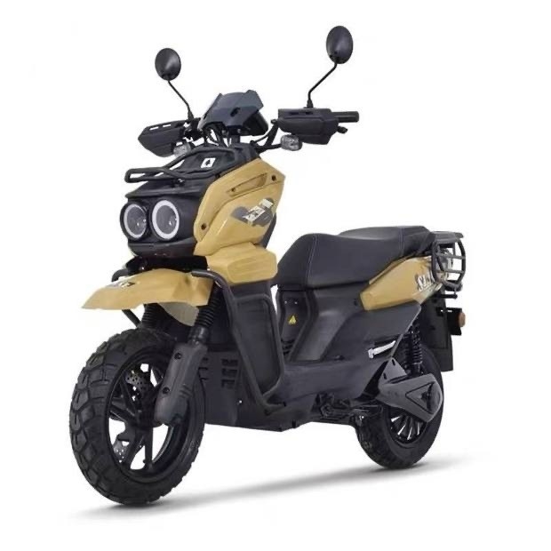 Direct Take Moto Bike Elétrico de alta velocidade 80Km/h Off-road E Motocicleta com 2000W de potência do motor e 10 polegadas Hub roda