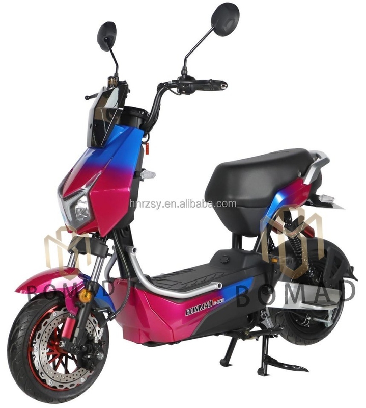 Bicicleta de cidade elétrica Bicicleta de scooter elétrico Bicicleta com materiais para baixo do tubo Posição da bateria e sistema de travagem da linha de travagem