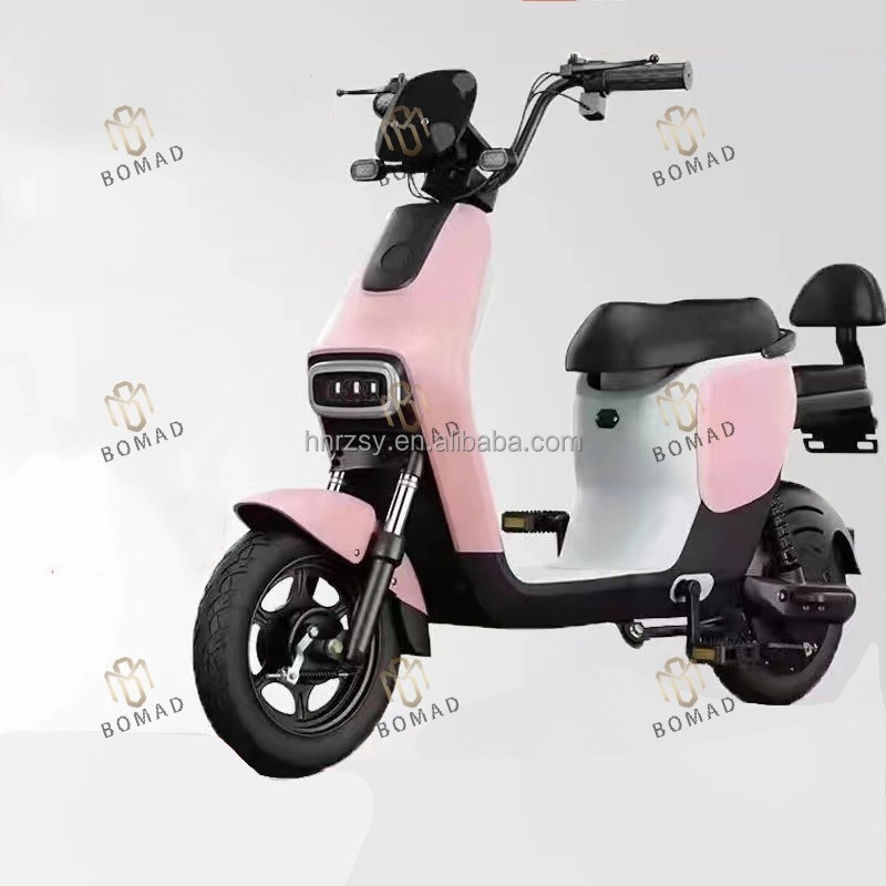 Scooter de bicicleta elétrica Moped com 1480 * 360 * 830mm 48V Voltagem