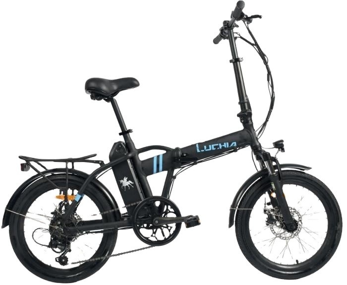 Bicicleta de mobilidade elétrica dobrável de 1000W com motor do centro traseiro e tempo de carregamento 3 horas de condução autônoma