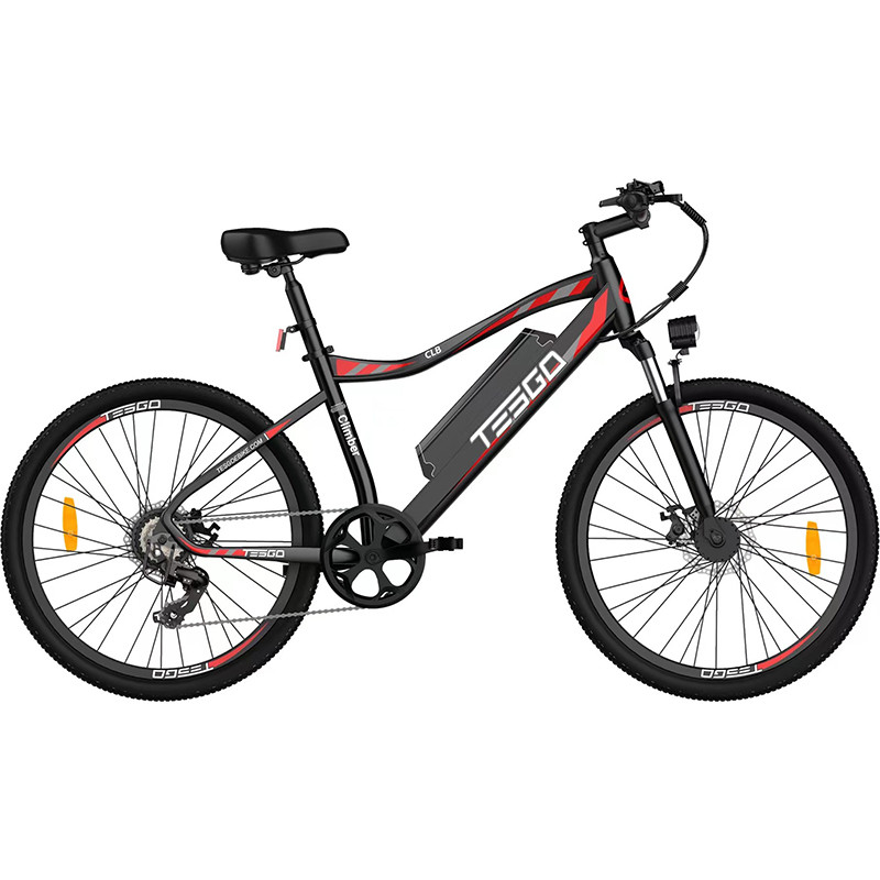 E-bike elétrico 48V 350W 10.4AH Long Range E Cycle Bicicleta com bateria integrada