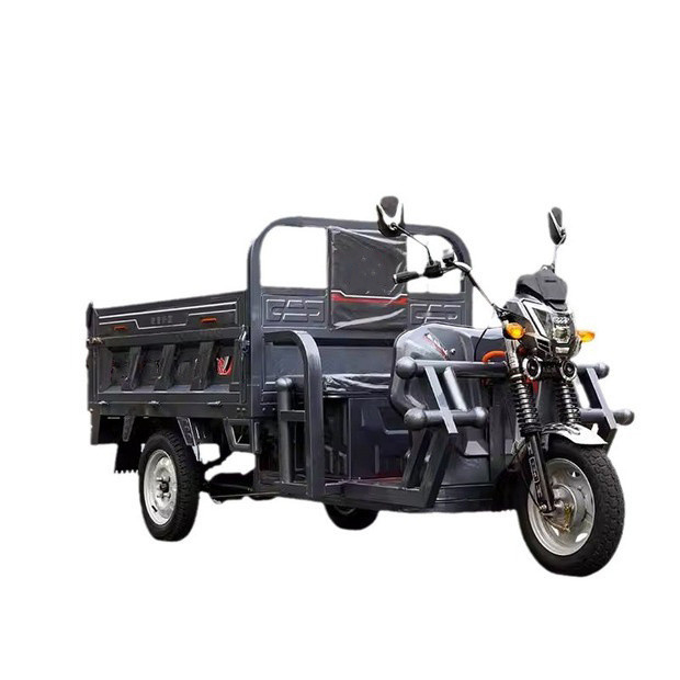 Tipo de carroceria aberta Triciclo elétrico de 48v Tração de mercadorias Carro de bateria com peso de 300-400 kg