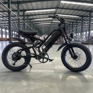 8000w 12000w 15000w Velocidade rápida bicicleta de montanha elétrica com freio de disco traseiro e estrutura de liga de alumínio